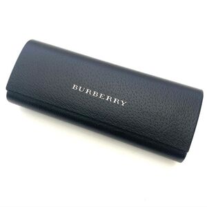 Burberry Black Leather Glasses Sunglasses Case